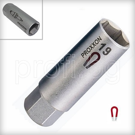 Вложка за свещи с магнит 1/2"-19mm  L70mm