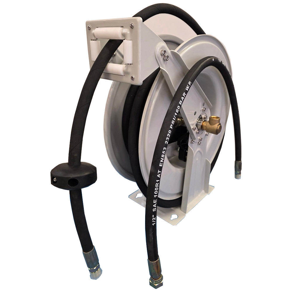 Макара автоматична с маркуч за наливане на масло 10m