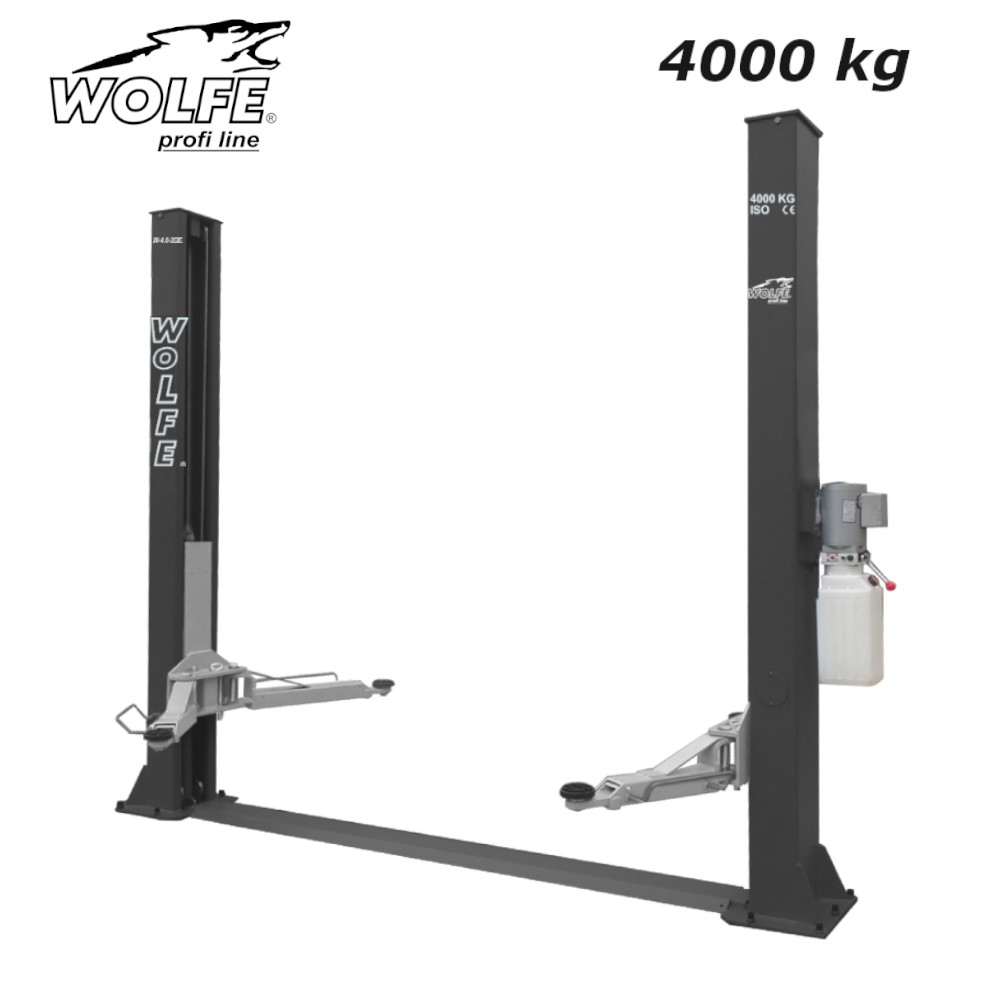 Подемник двуколонен 4.0t WOLFE Premium line ТОП ЦЕНА. ЛИЗИНГ