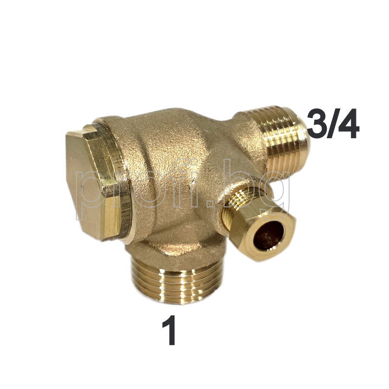 Предпазен възвратен клапан за компресор 3/4"-1″