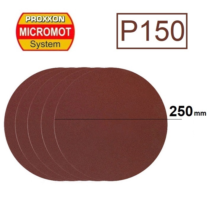 Диск абразивен Ø250мм Р150 -5бр.