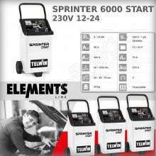 Зарядно стартерно устройство SPRINTER 6000 START 230V 12-24V