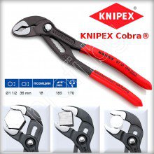 KNIPEX 8701180 клещи КОБРА 1 1/2" 36mm