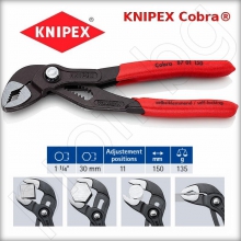 Клещи KNIPEX COBRA до 1 1/4″  30mm