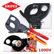KNIPEX 9536280 Клещи за рязане на сноп кабели  до 380 mm² 1000V 