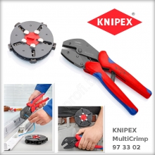Клещи за кримпване с пълнител за бърза смяна KNIPEX 973302