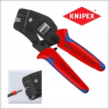 Кримпващи клещи саморегулиращи се челни KNIPEX 97 53 08