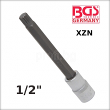 Вложка 1/2 " с накрайник XZN дванадесетостен BGS GERMANY