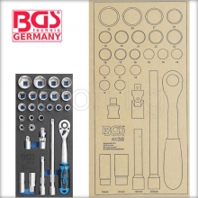 Подложка с инструменти за количка BGS GERMANY 4126 - 2