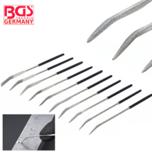 Пили диамантени криви к-т 10бр. 140х3mm