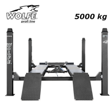 Подемник четириколонен 5тона за реглаж с канален крик 