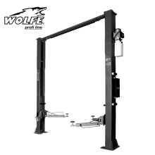 Подемник двуколонен 4.0t ел.магнитно заключване с горна синхронизация WOLFE Premium line