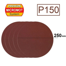 Диск абразивен Ø250мм Р150 -5бр.