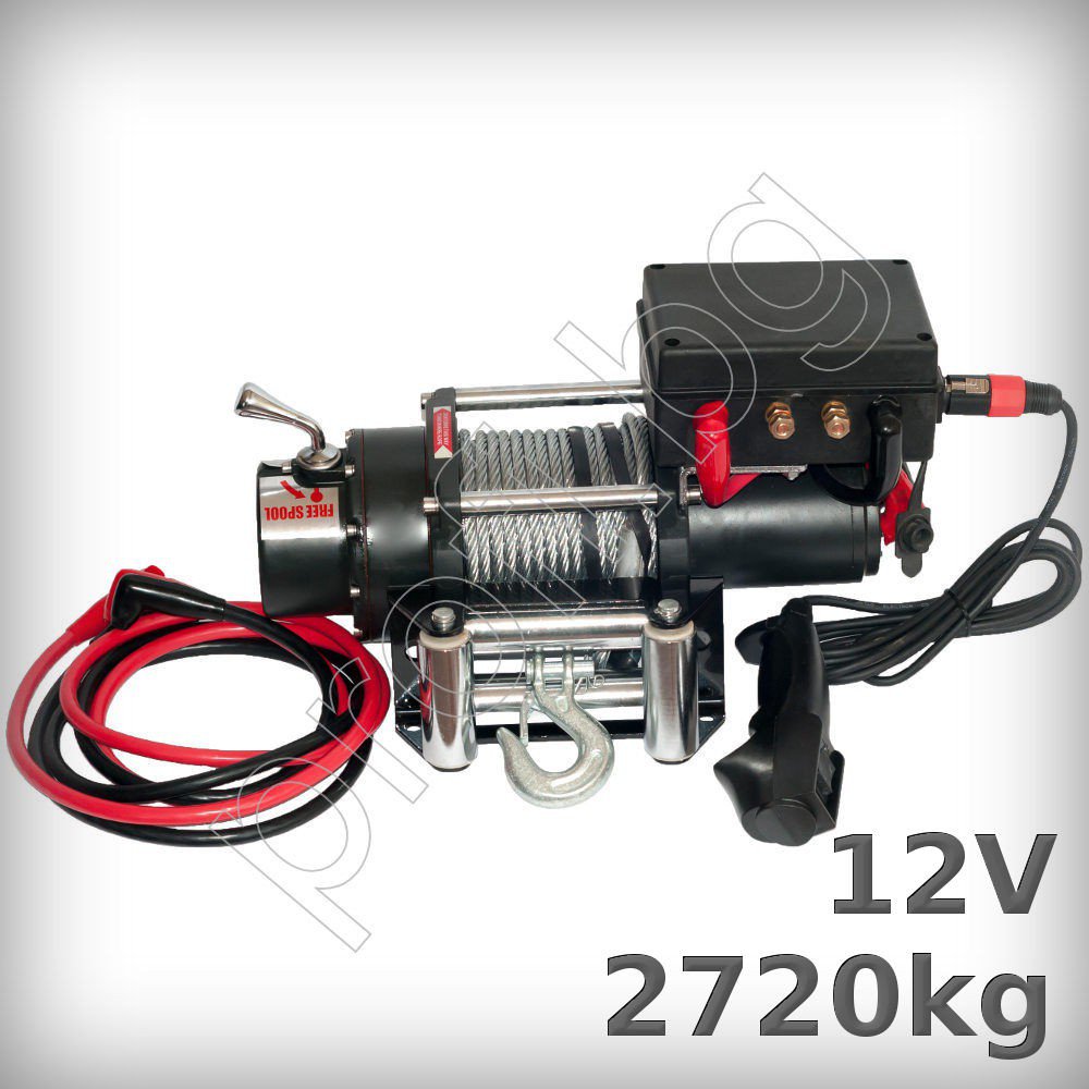 Лебедка електрическа 12V 2720кг