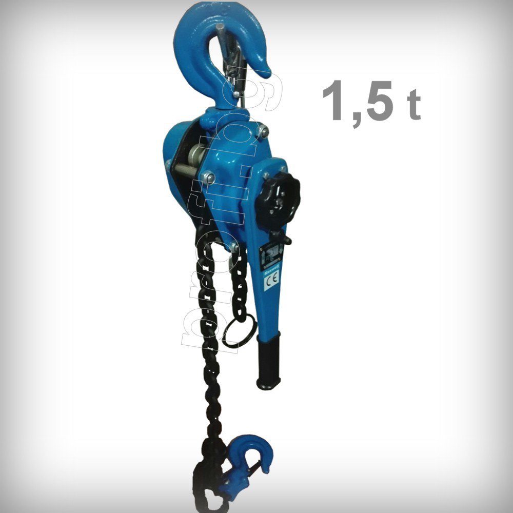 Лебедка 1500kg с тресчотка