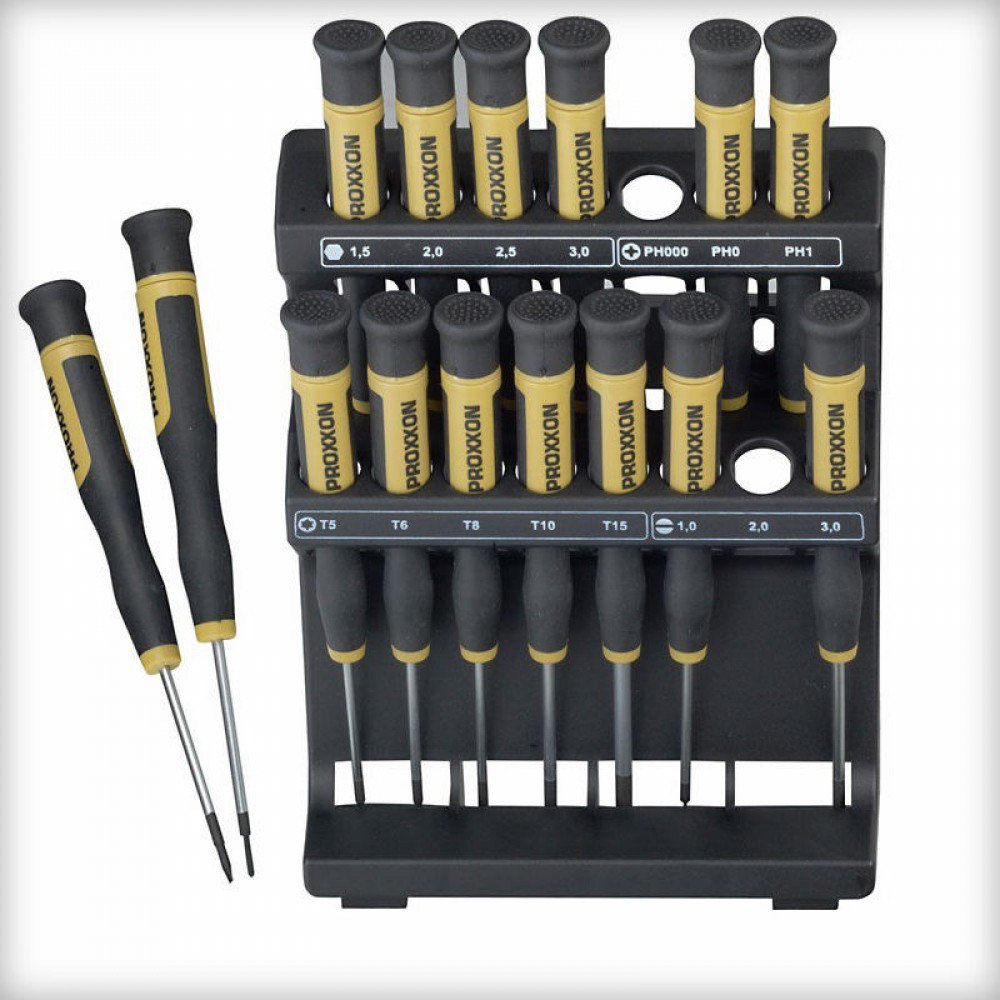 PROXXON Отвертки часовникарски к-т 15 части