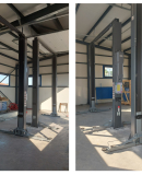 Монтаж подемници с горна синхронизация 